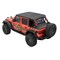 Bestop Jeep Bikini Top Header Safari Cable Style Bikini Tops For Jeep 2018-2023 Wrangler JL 2 Door 52608-35 - alternate 1
